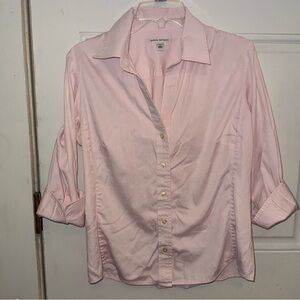 Vintage 2006 Banana Republic Pink Women's Button Front Top